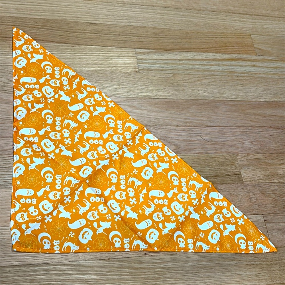 Halloween Patterned Pet Bandana Cats and Dogs